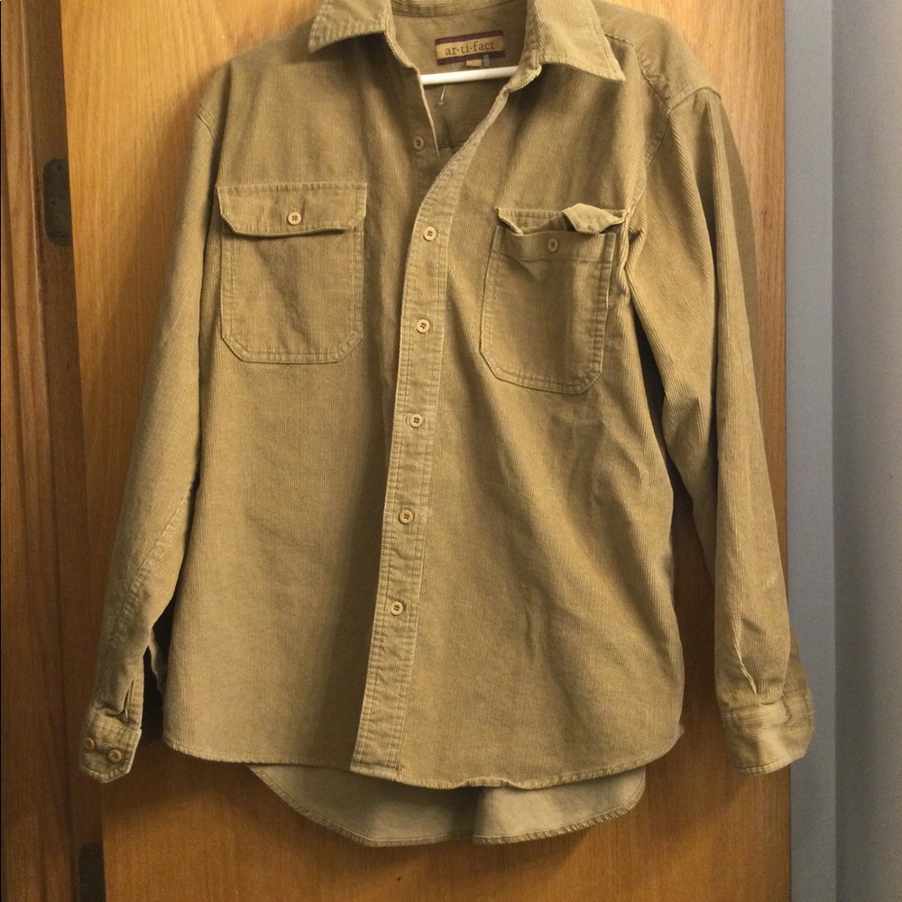 corduroy type material